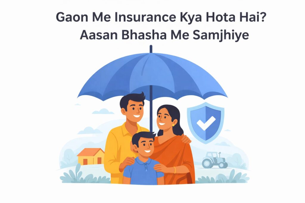Gaon me insurance kya hota hai banner