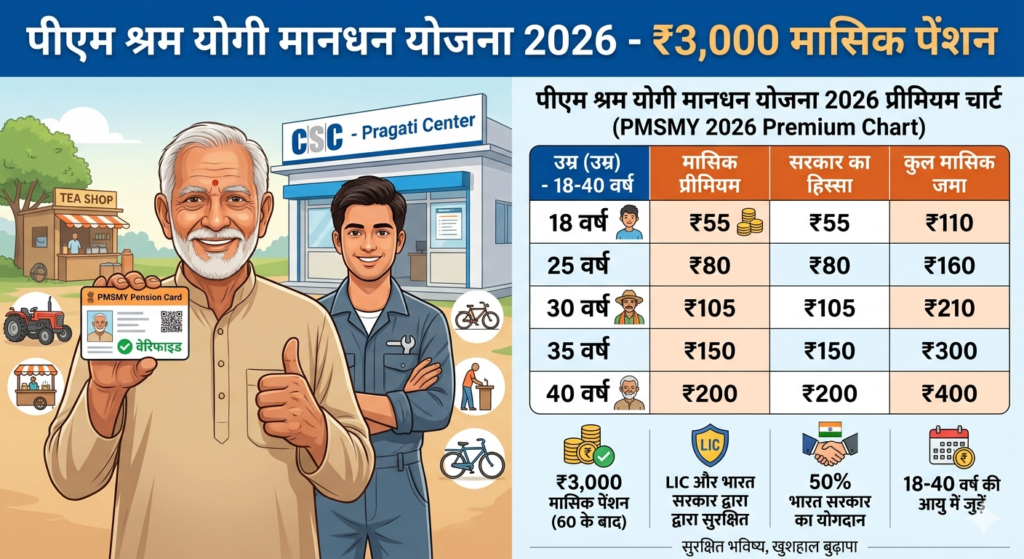 PM Shram Yogi Maandhan Yojana