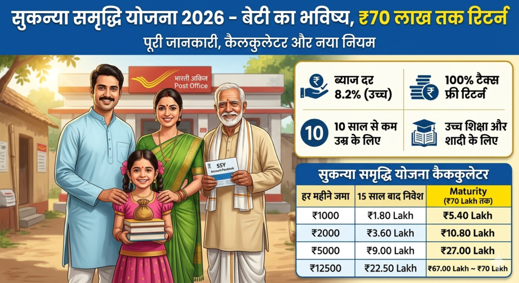 Sukanya Samriddhi Yojana (SSY) 2026