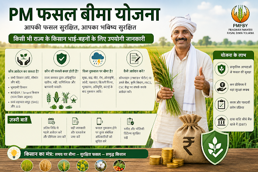 PM Fasal Bima Yojana 2026 Online Apply and Claim Process