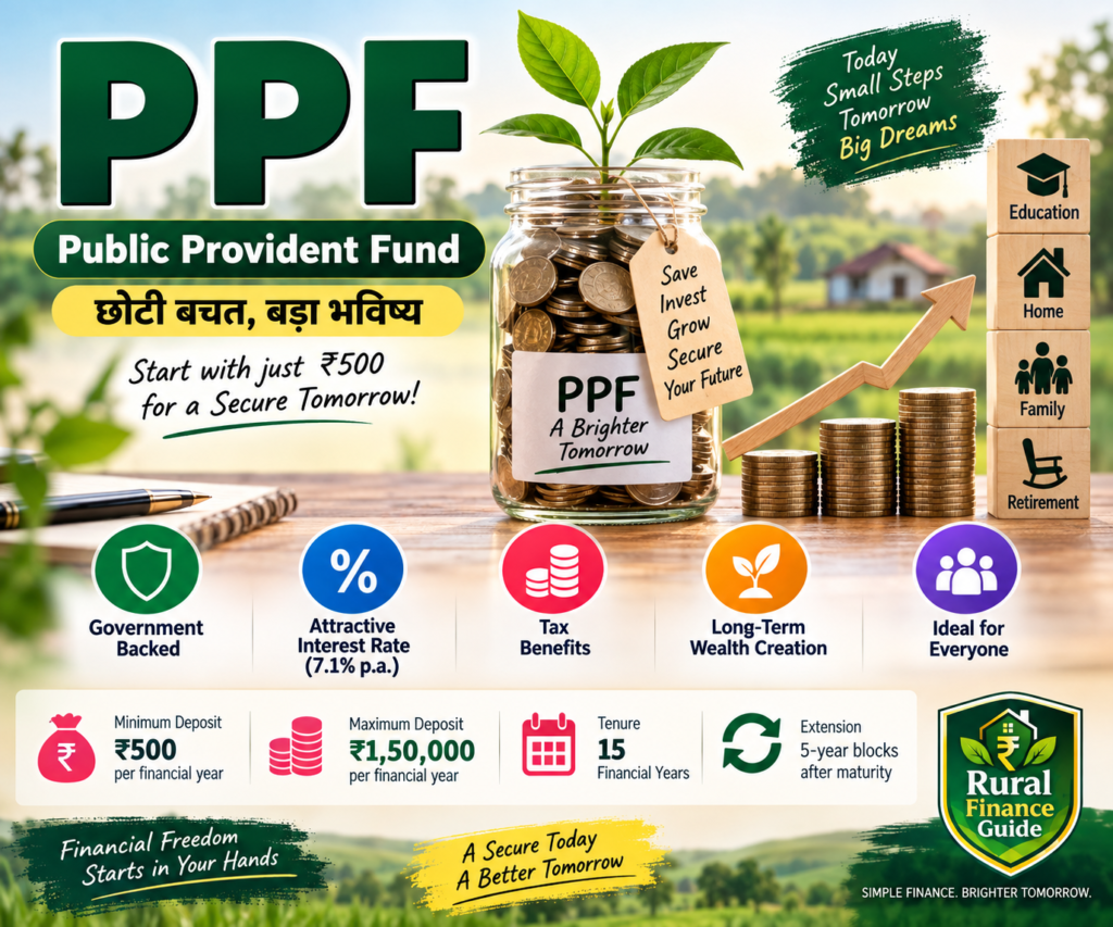 PPF Account Interest Rate and Benefits - Rural Finance Guide